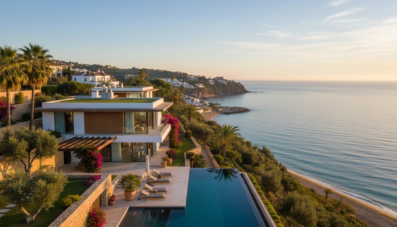 Interior de apartamento turístico con factura y recibos sobre la mesa para documentación fiscal