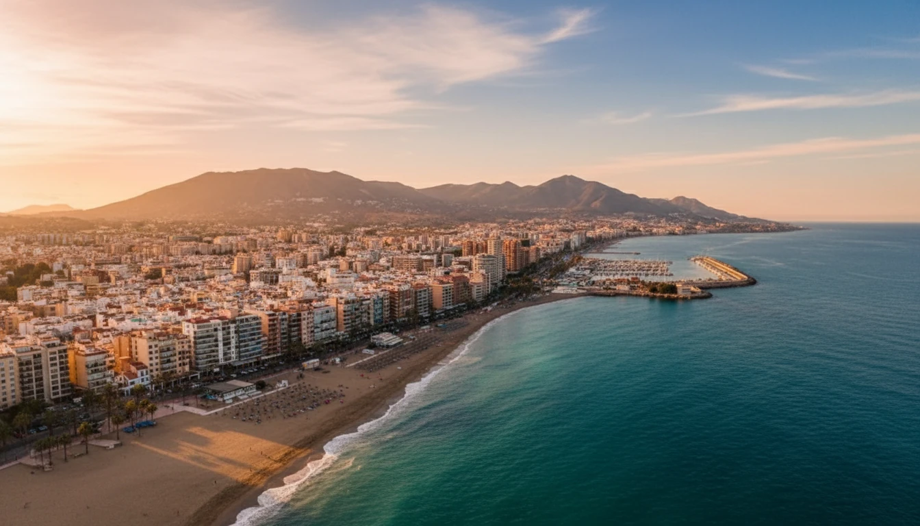 Documentos de representación fiscal, póliza de seguro y llaves de un apartamento en la Costa del Sol sobre una mesa