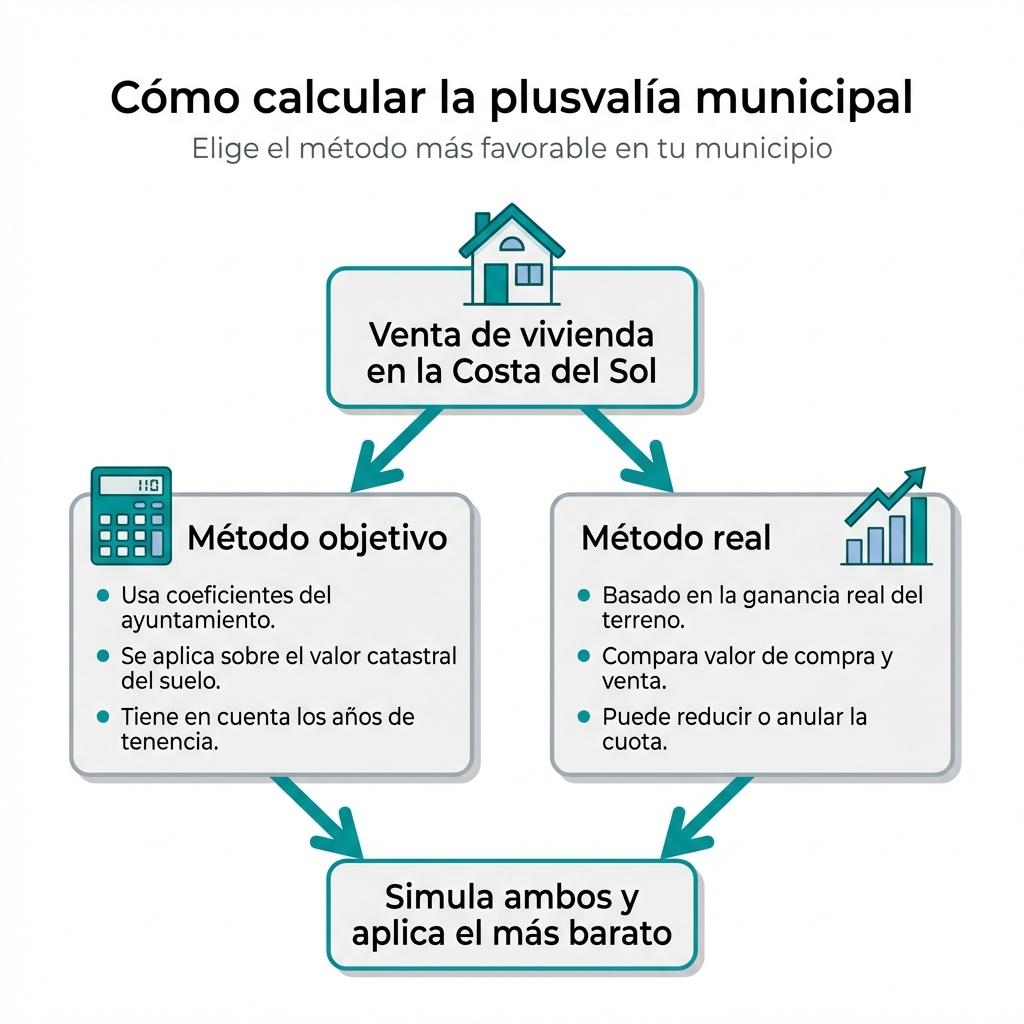 Infografía en forma de checklist con los principales gastos y errores a revisar antes de vender una vivienda.